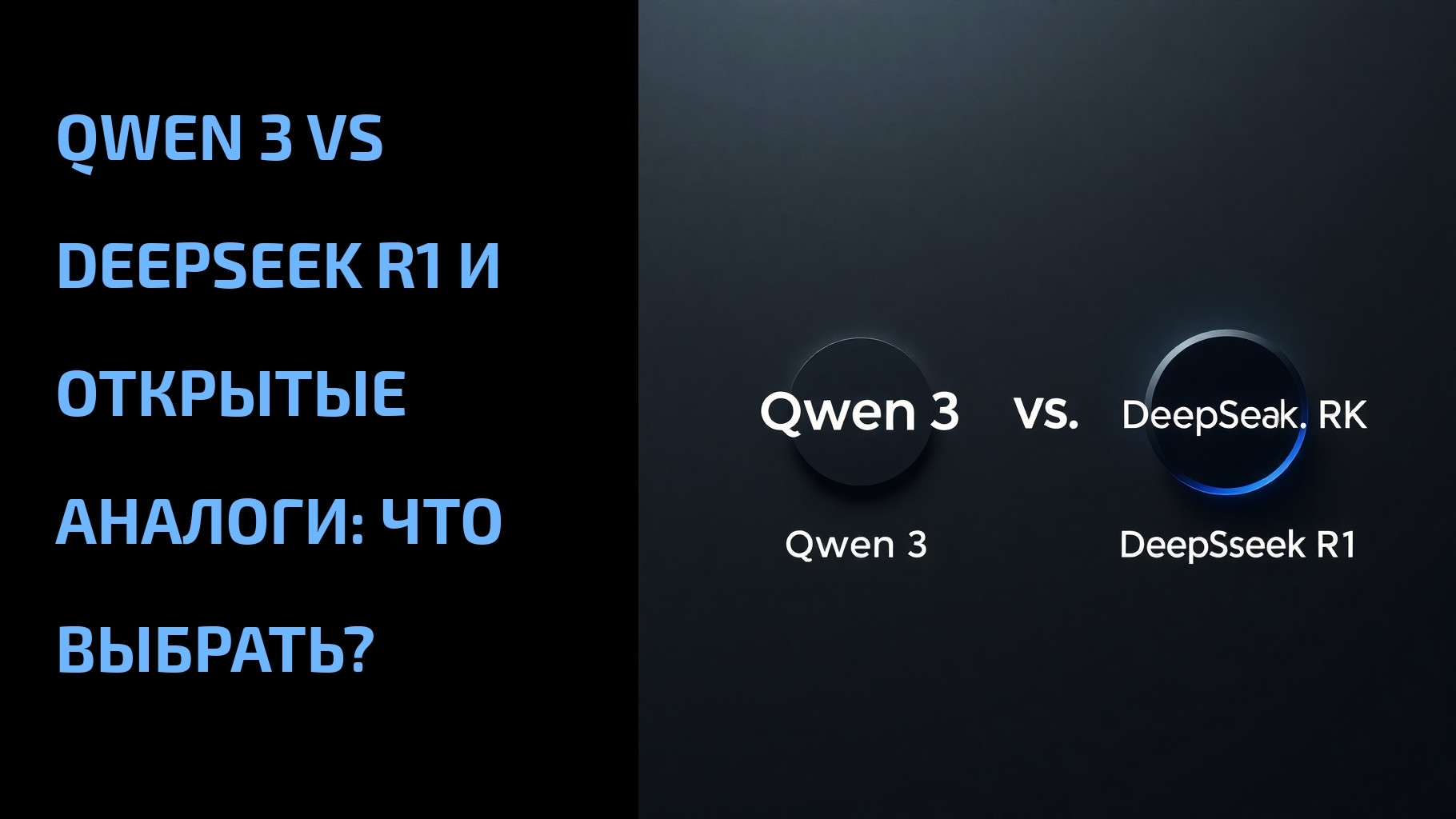 Подробнее о статье Qwen 3 vs DeepSeek R1 и открытые аналоги: что выбрать?