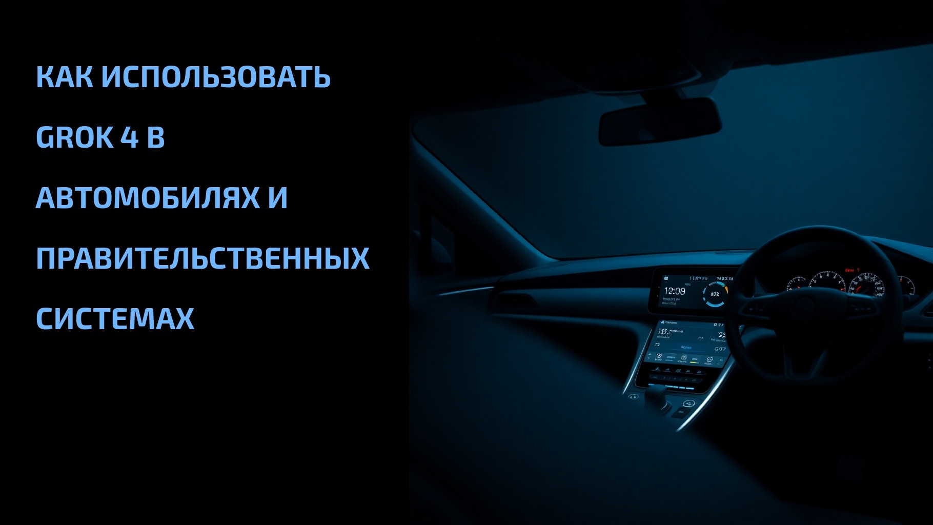 Подробнее о статье Как использовать Grok 4 в автомобилях и правительственных системах