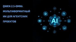 Подробнее о статье Qwen 2.5‑Omni: мультиформатный ИИ для агентских проектов