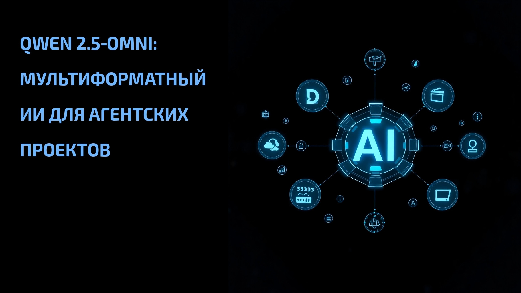 Подробнее о статье Qwen 2.5‑Omni: мультиформатный ИИ для агентских проектов