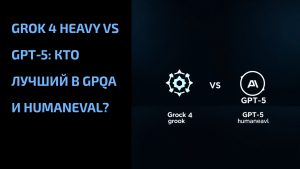 Подробнее о статье Grok 4 Heavy vs GPT‑5: кто лучший в GPQA и HumanEval?