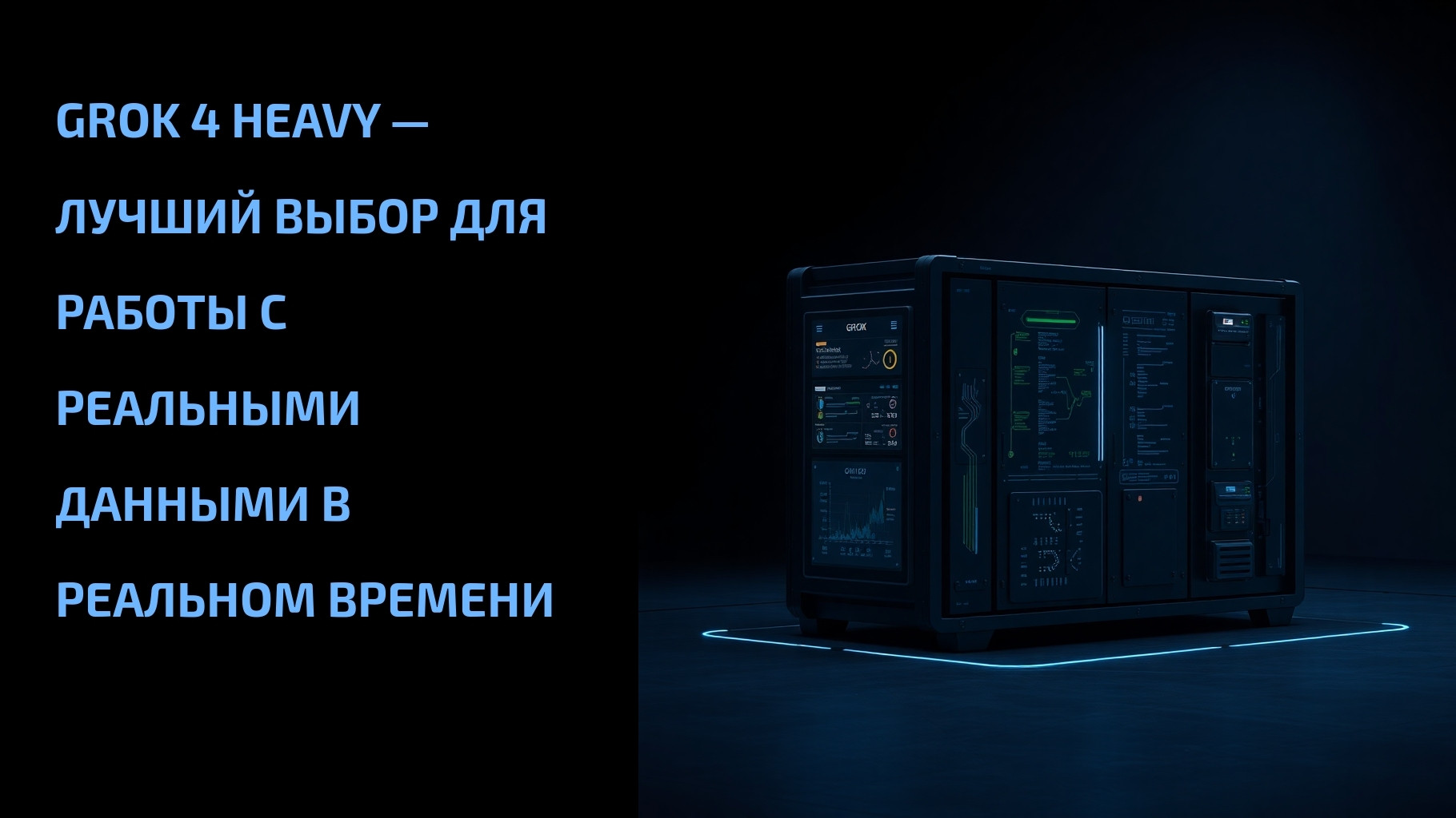 Вы сейчас просматриваете Grok 4 Heavy — лучший выбор для работы с реальными данными в реальном времени