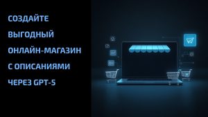 Подробнее о статье Создайте выгодный онлайн-магазин с описаниями через GPT-5