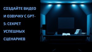 Подробнее о статье Создайте видео и озвучку с GPT-5: секрет успешных сценариев