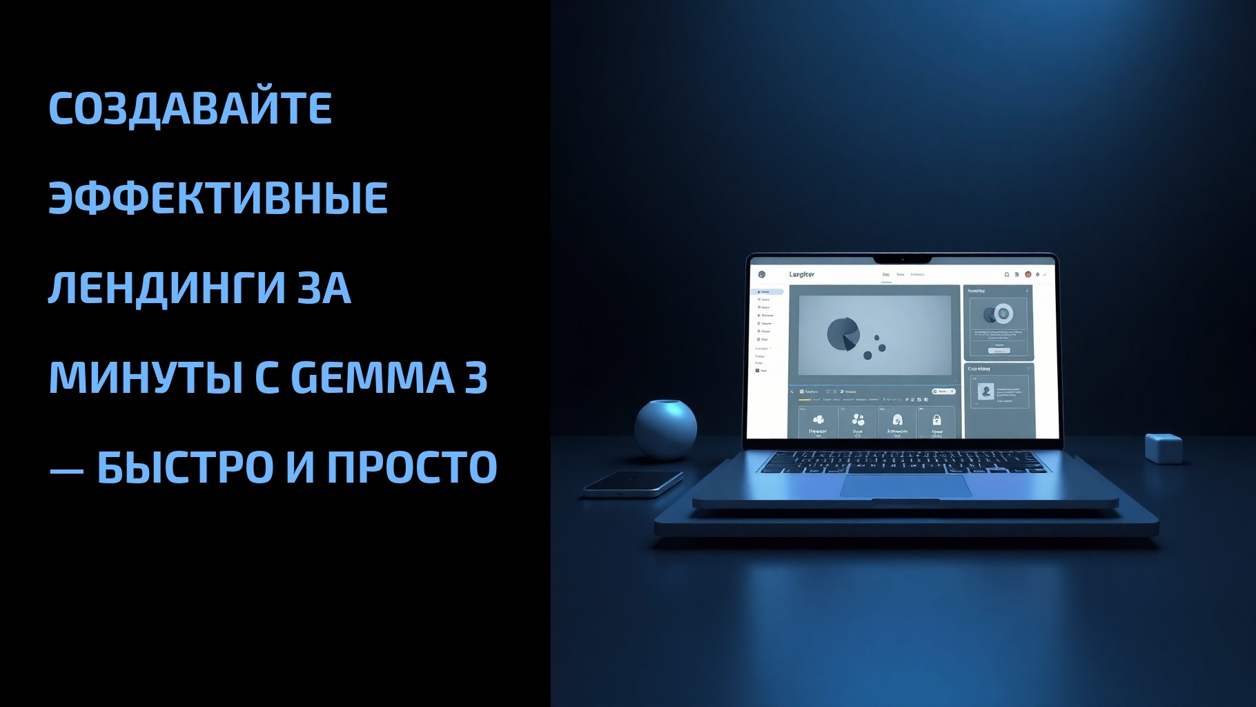 Подробнее о статье Создавайте эффективные лендинги за минуты с Gemma 3 — быстро и просто