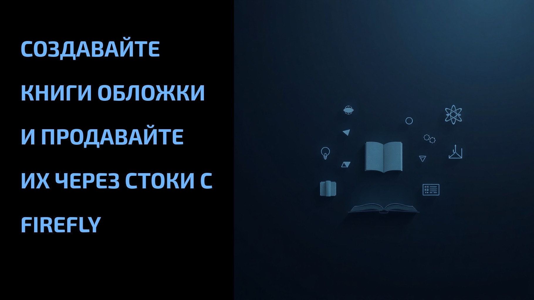 Вы сейчас просматриваете Создавайте книги обложки и продавайте их через стоки с Firefly