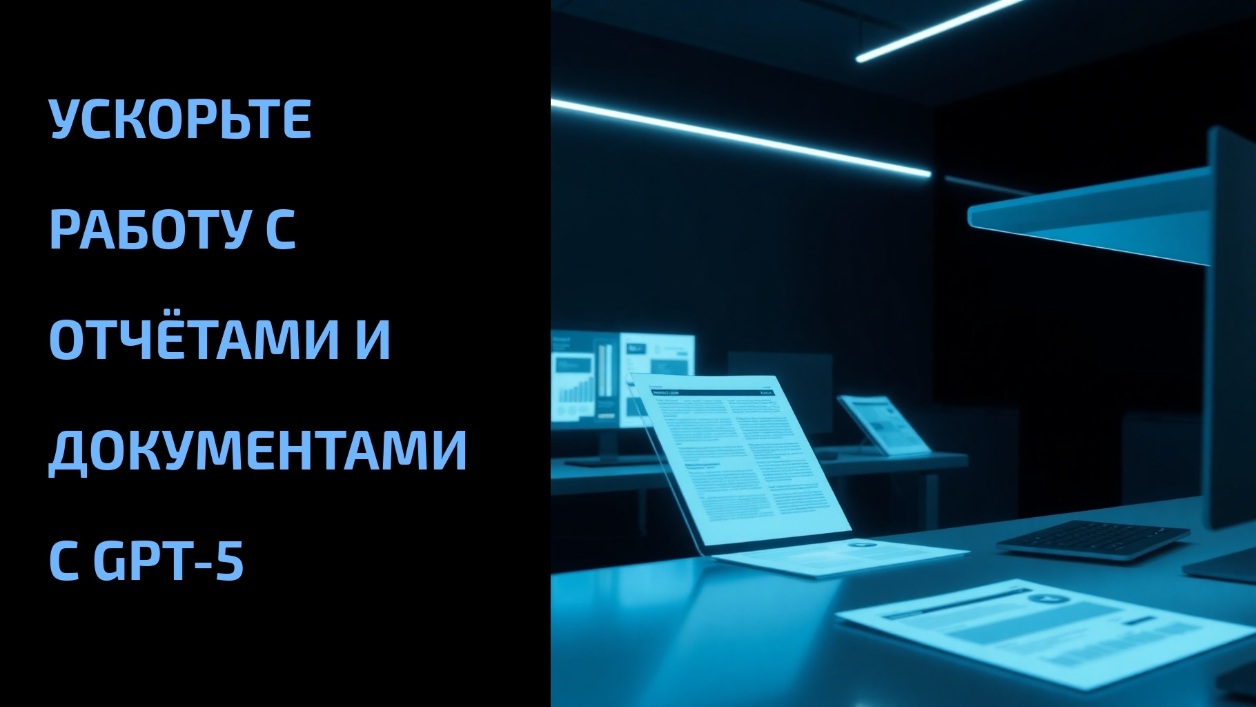 Подробнее о статье Ускорьте работу с отчётами и документами с GPT-5