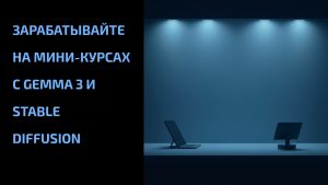 Подробнее о статье Зарабатывайте на мини-курсах с Gemma 3 и Stable Diffusion