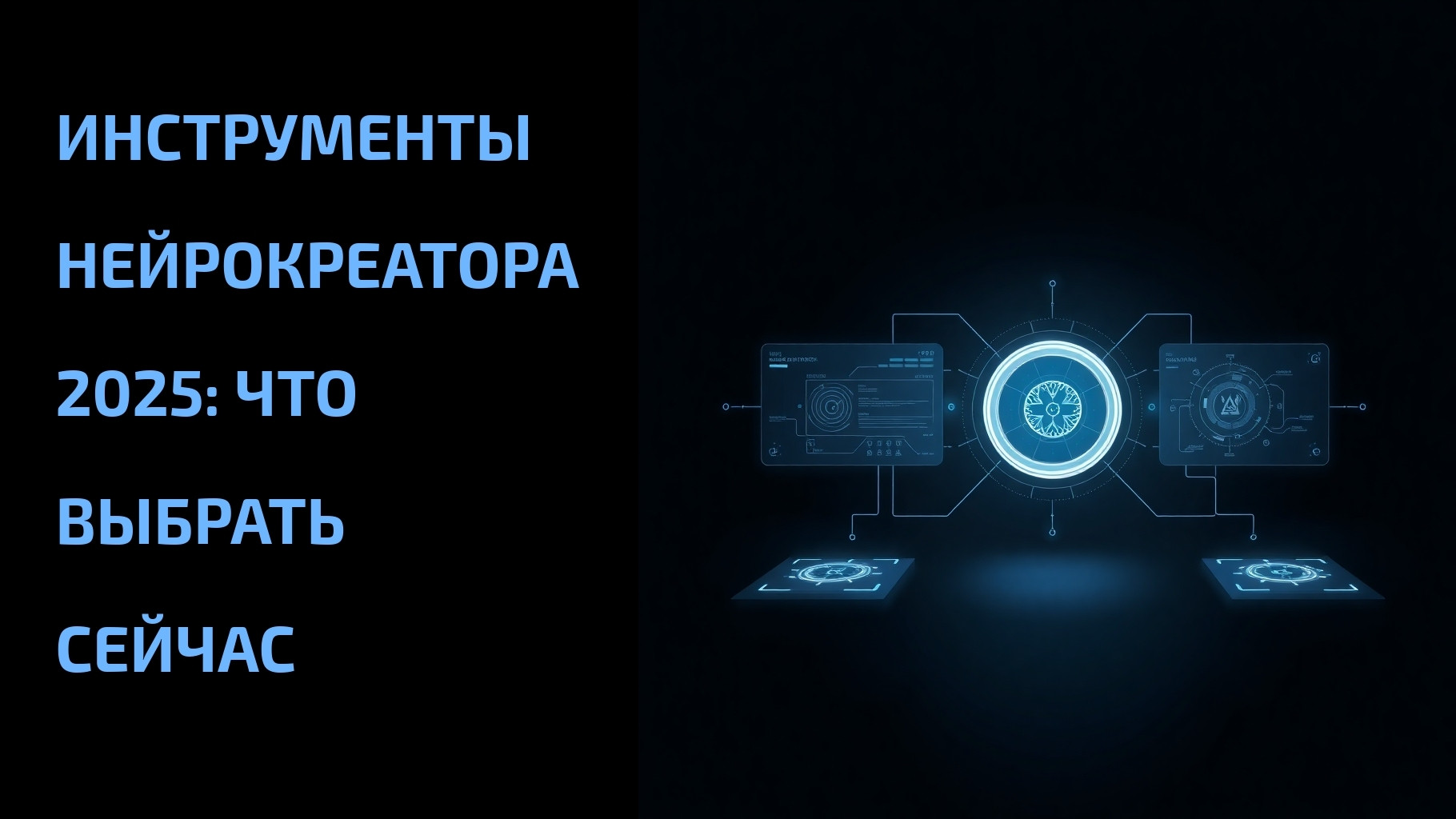 Подробнее о статье Инструменты нейрокреатора 2025: что выбрать сейчас